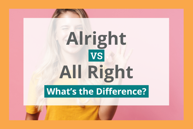 alright vs all right