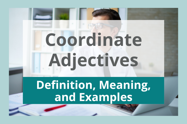 coordinate adjectives