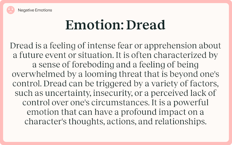 Emotion Dread