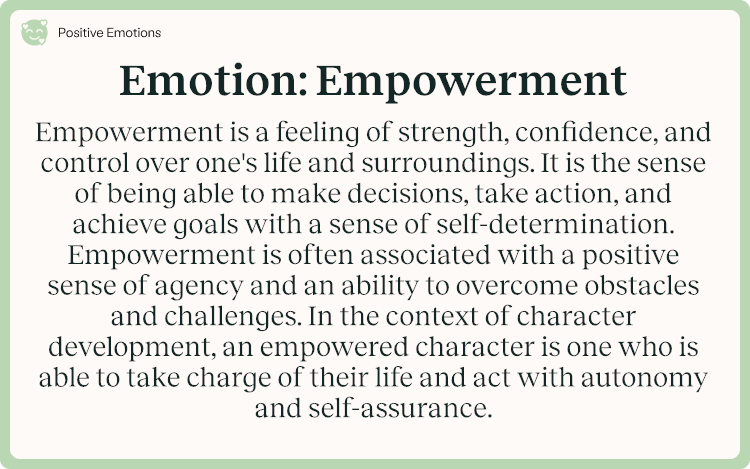 Emotion Empowerment