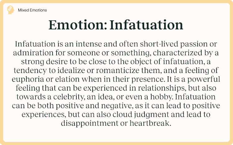 Emotion Infatuation