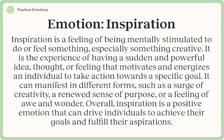 Emotion Inspiration