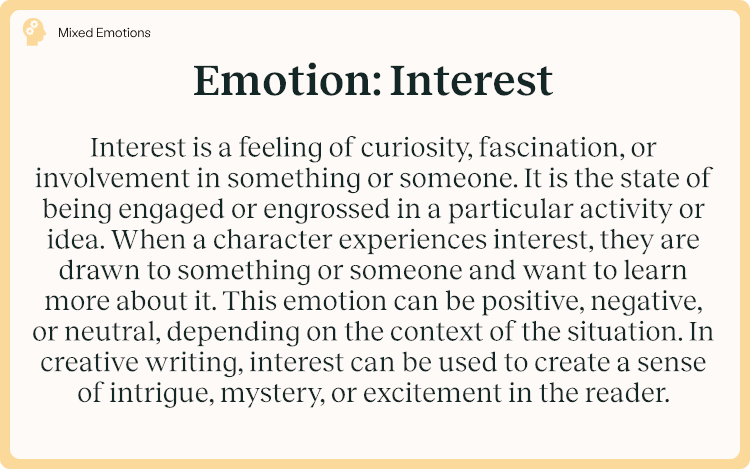 Emotion Interest