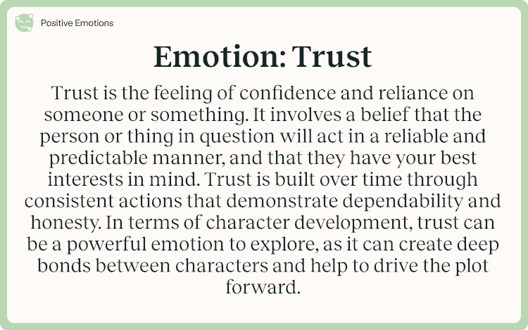 Emotion Trust