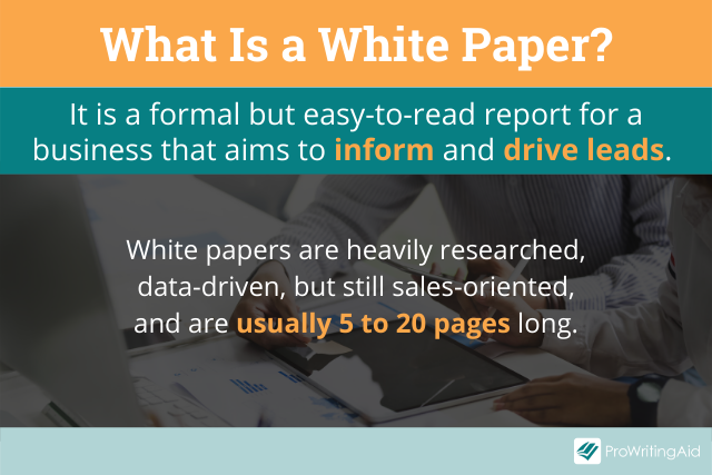 White paper definition