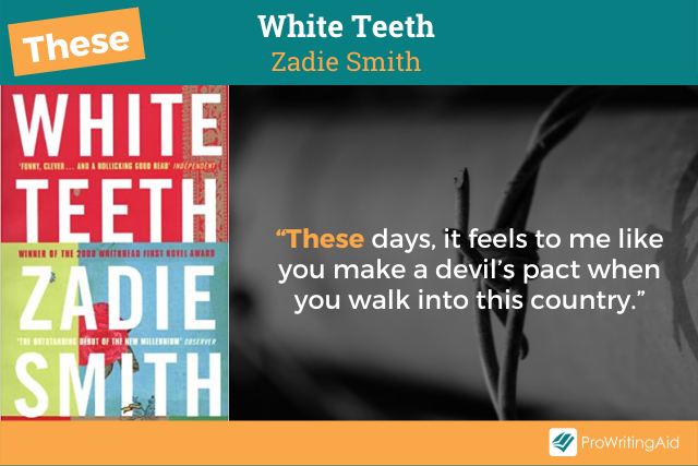 Extract from White Teeth