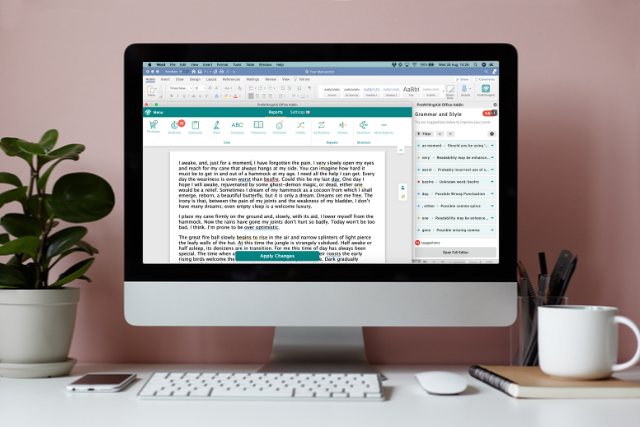 ProWritingAid Word Add-In for Mac
